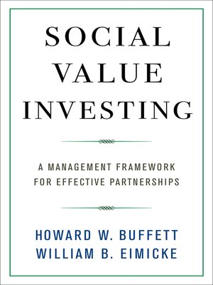 cover image of Social Value Investing